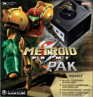 Nintendo GameCube Limited Metroid Prime Edition box art for Gamecube